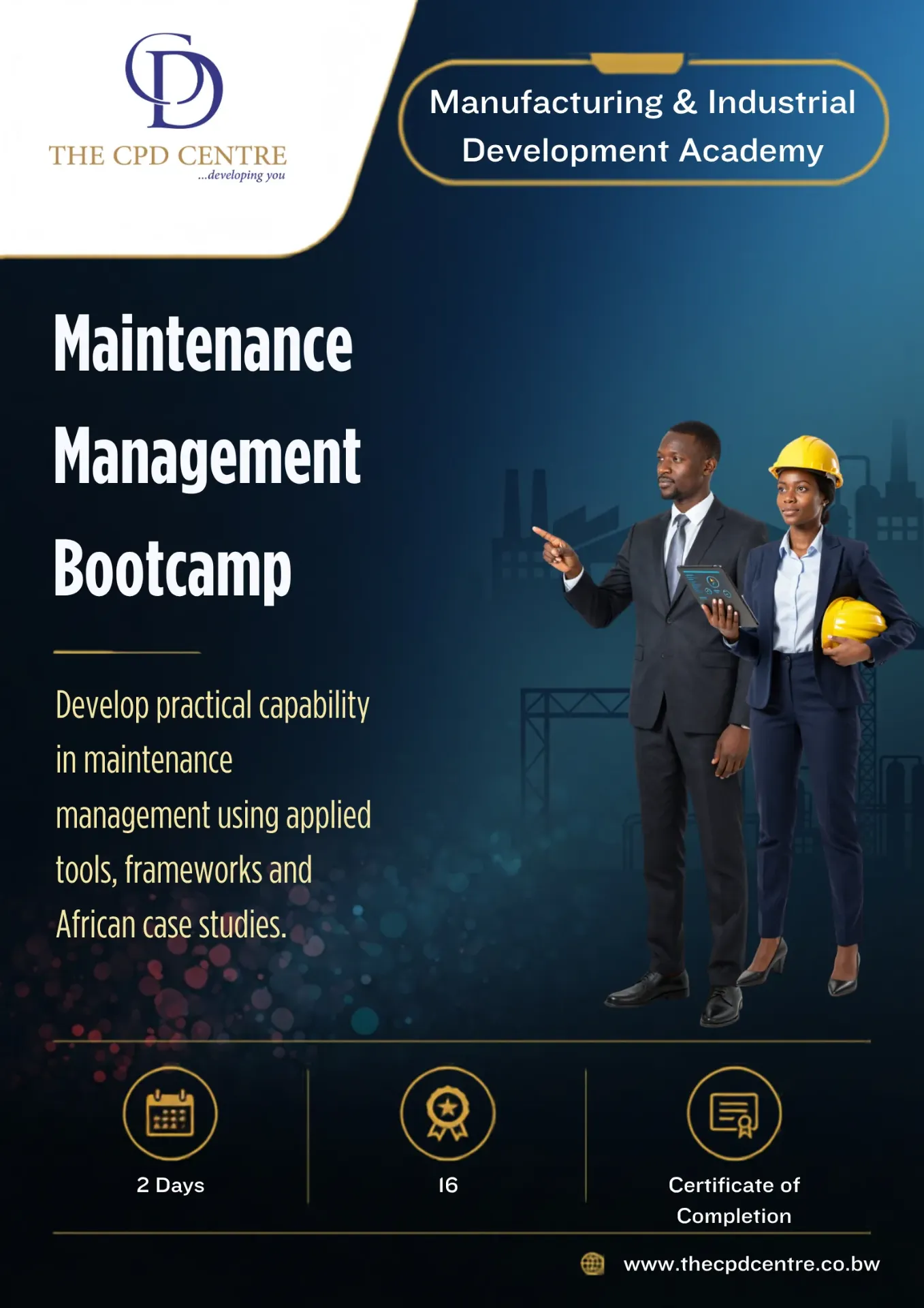 [MID-MM-009] Maintenance Management Bootcamp