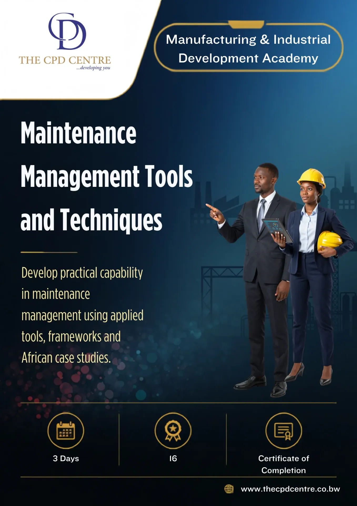 [MID-MM-012] Maintenance Management Tools and Techniques