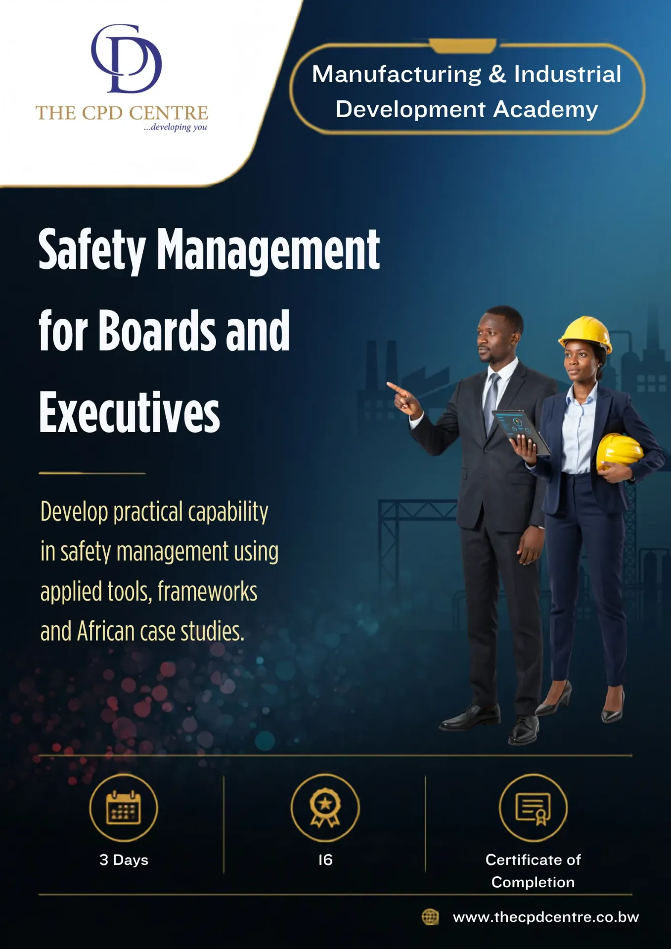 [MID-SM-015] Safety Management for Boards and Executives
