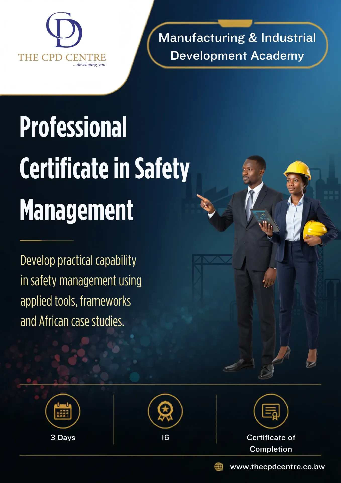 [MID-SM-020] Professional Certificate in Safety Management