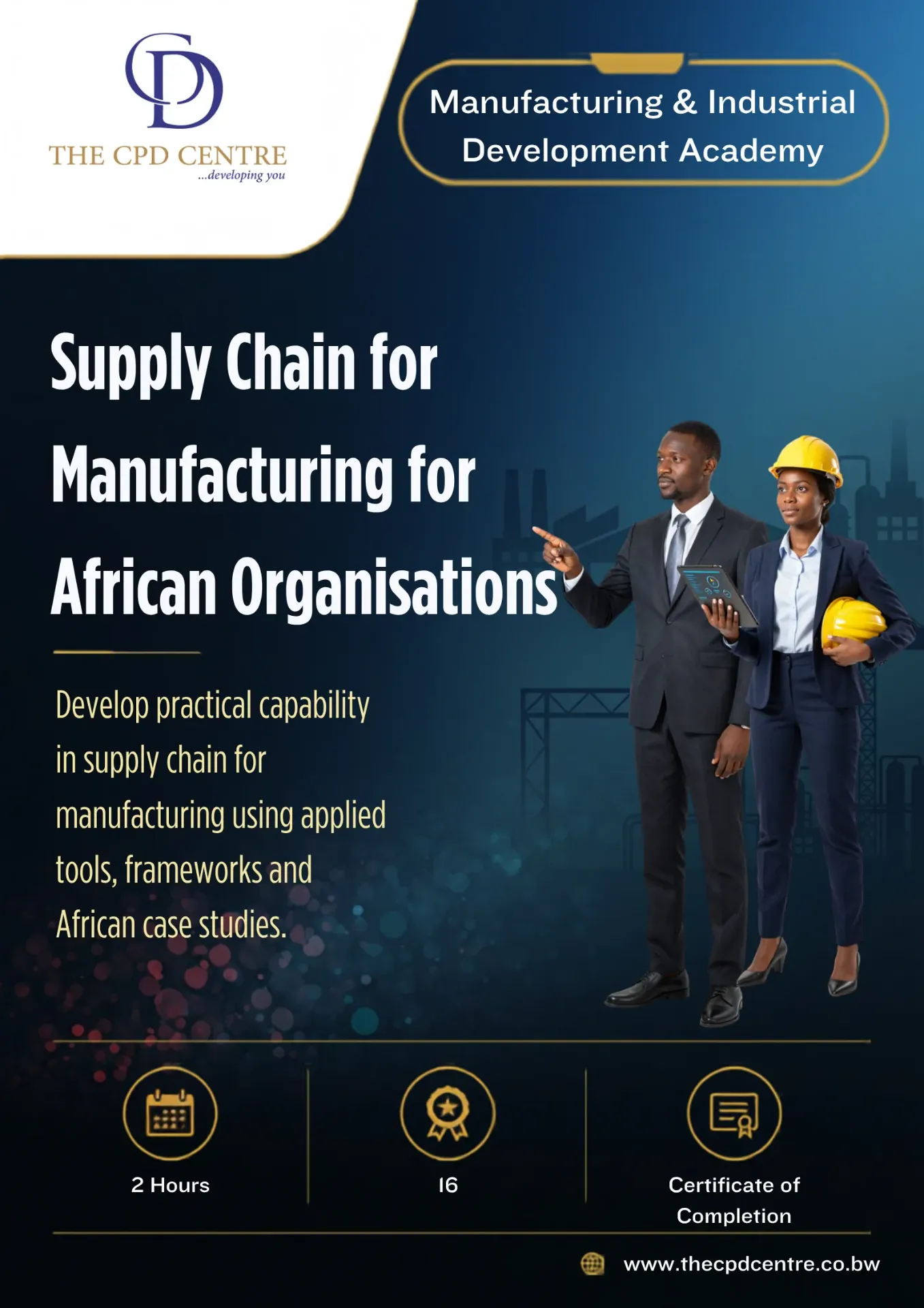 [MID-SCFM-003] Supply Chain for Manufacturing for African Organisations