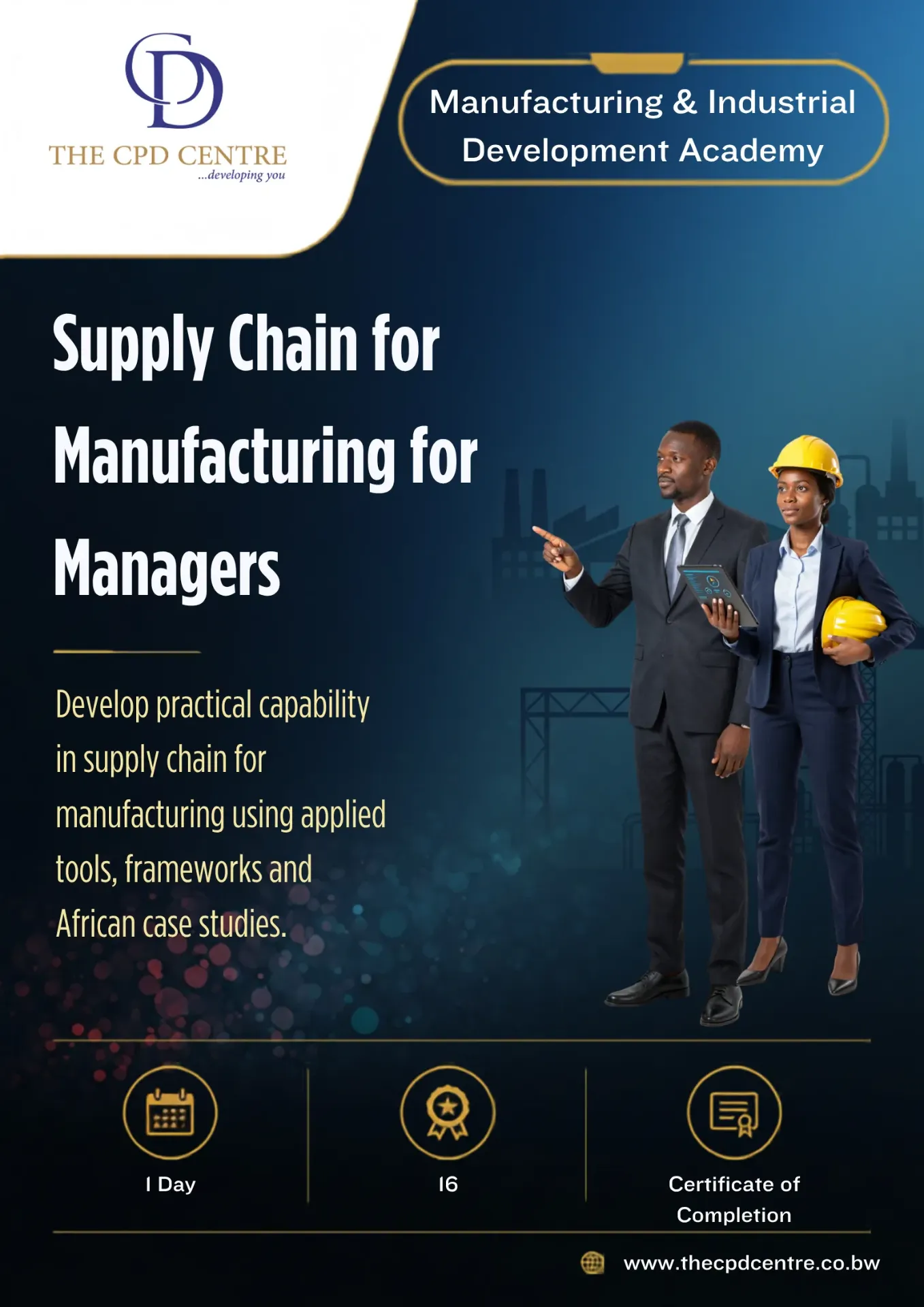 [MID-SCFM-004] Supply Chain for Manufacturing for Managers