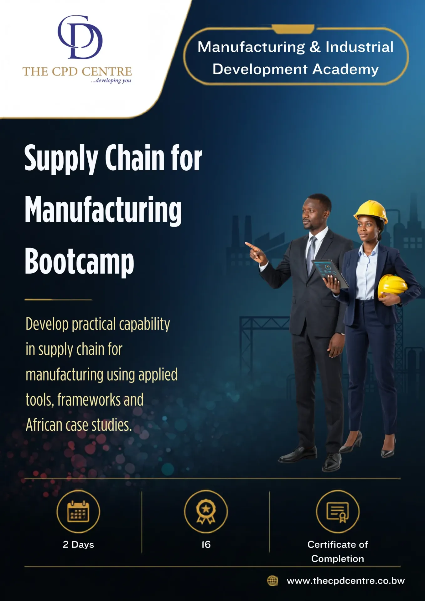 [MID-SCFM-009] Supply Chain for Manufacturing Bootcamp