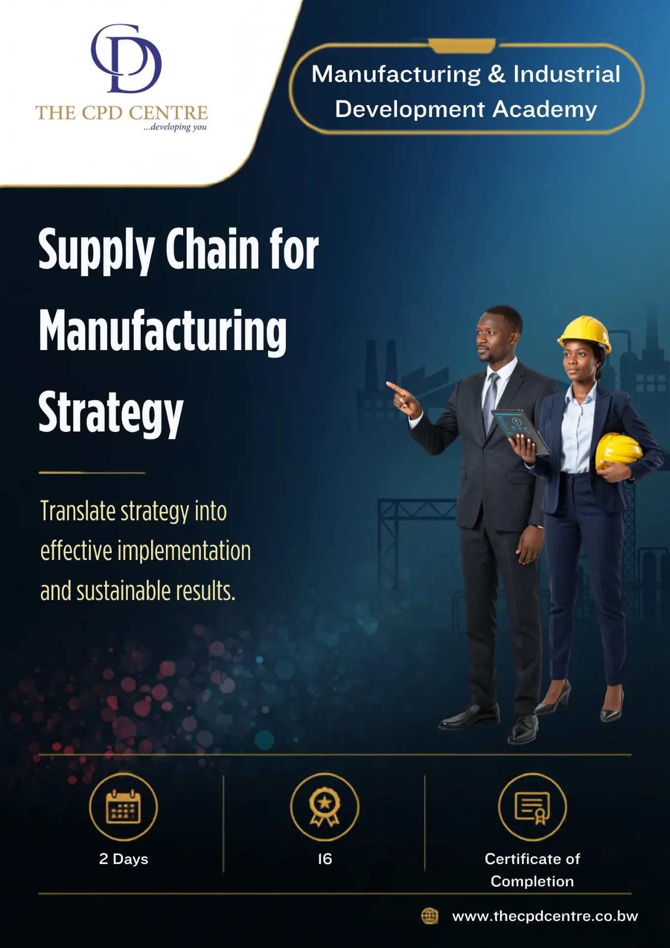 [MID-SCFM-010] Supply Chain for Manufacturing Strategy
