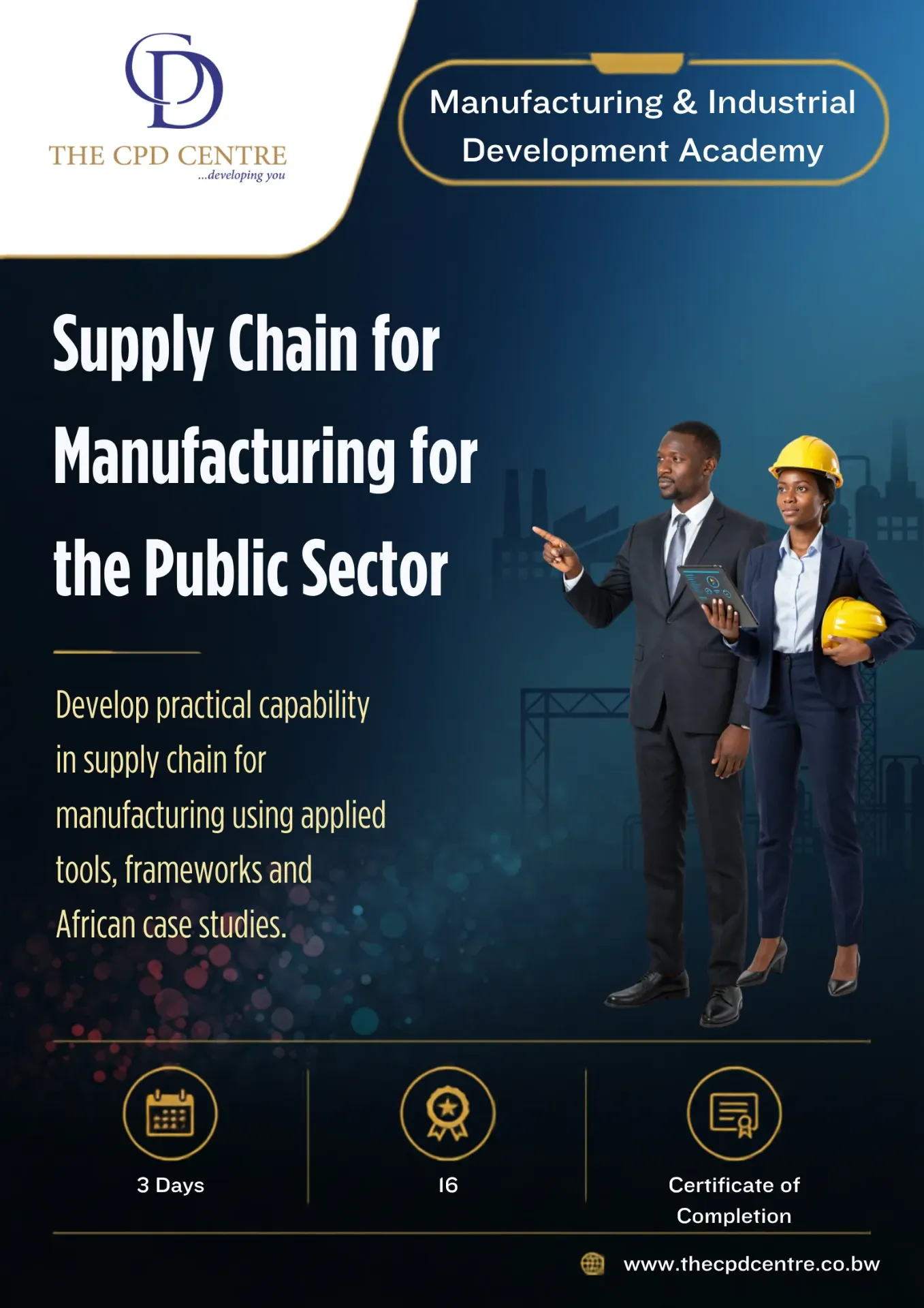 [MID-SCFM-013] Supply Chain for Manufacturing for the Public Sector
