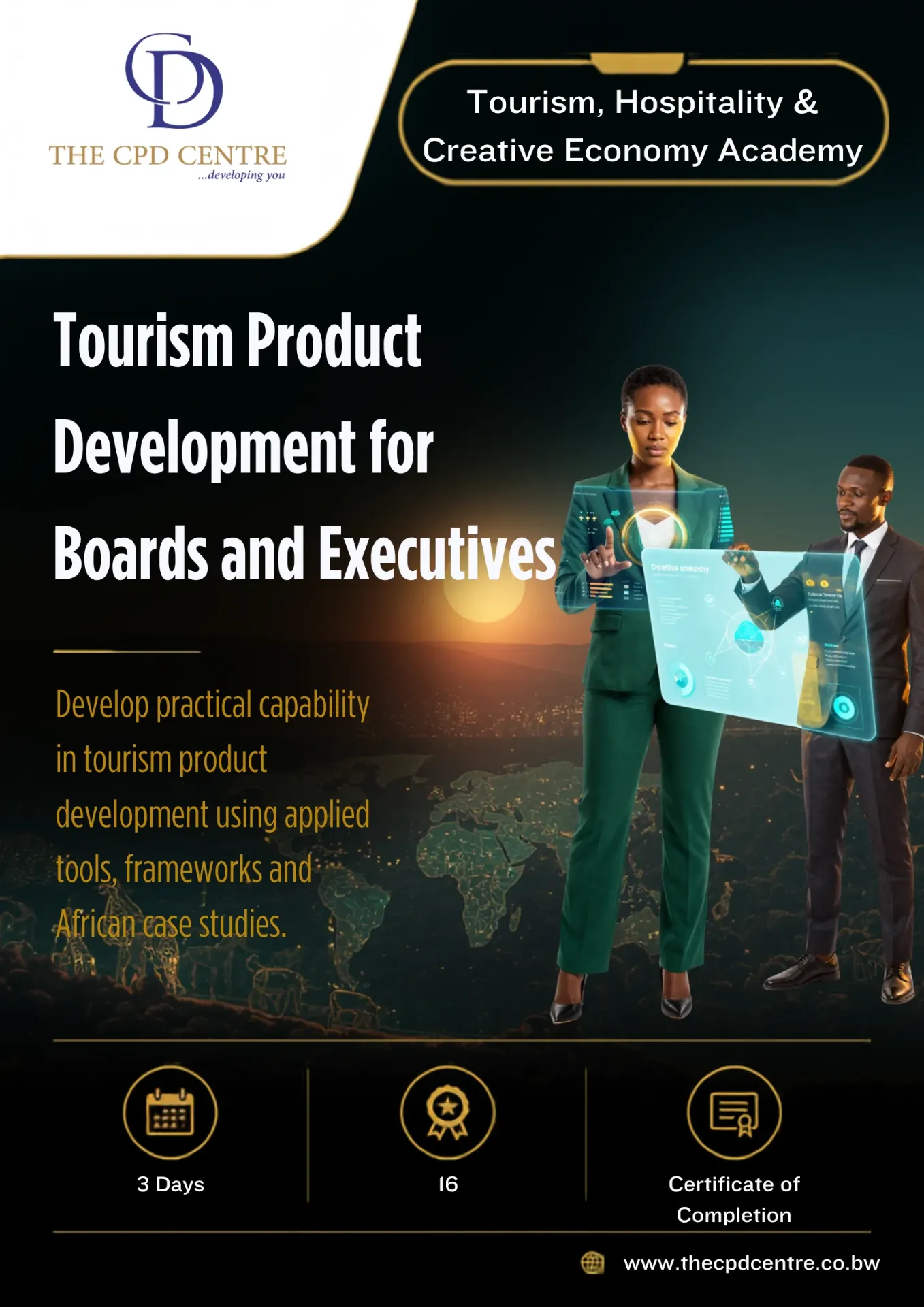 [THC-TPD-015] Tourism Product Development for Boards and Executives
