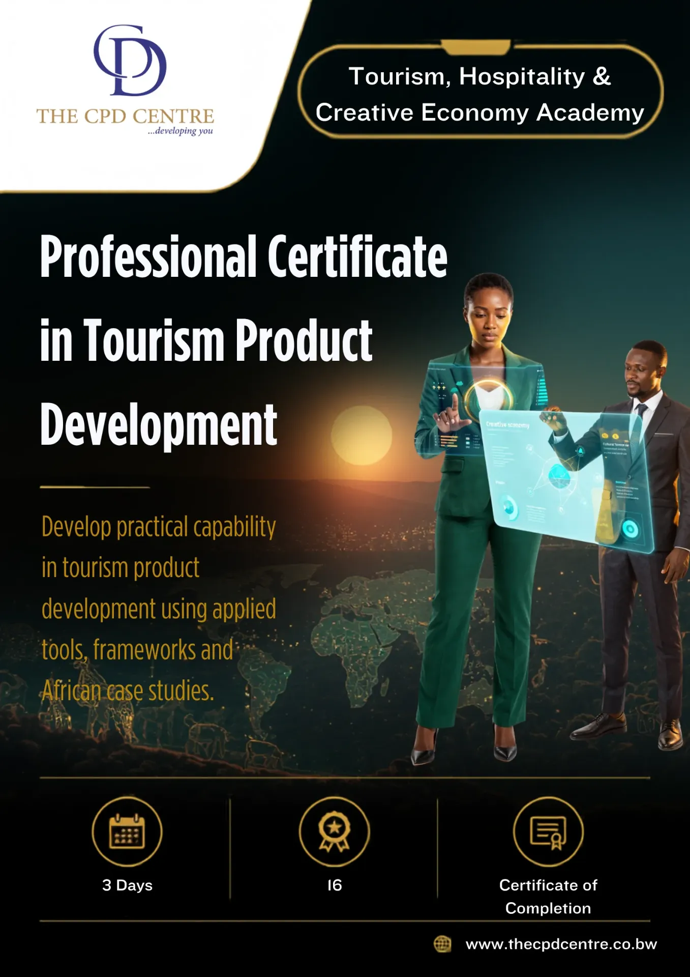Professional Certificate in Tourism Product Development