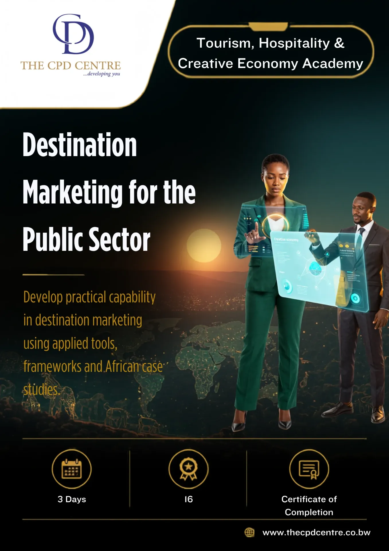 [THC-DM-013] Destination Marketing for the Public Sector