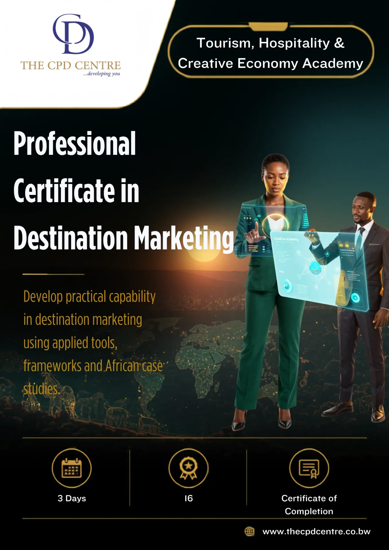 Professional Certificate in Destination Marketing