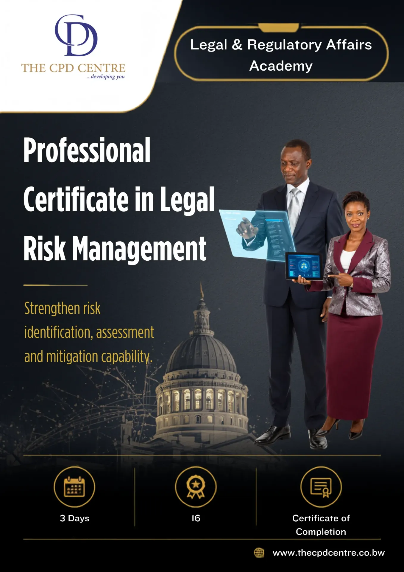 [LRA-LRM-020] Professional Certificate in Legal Risk Management