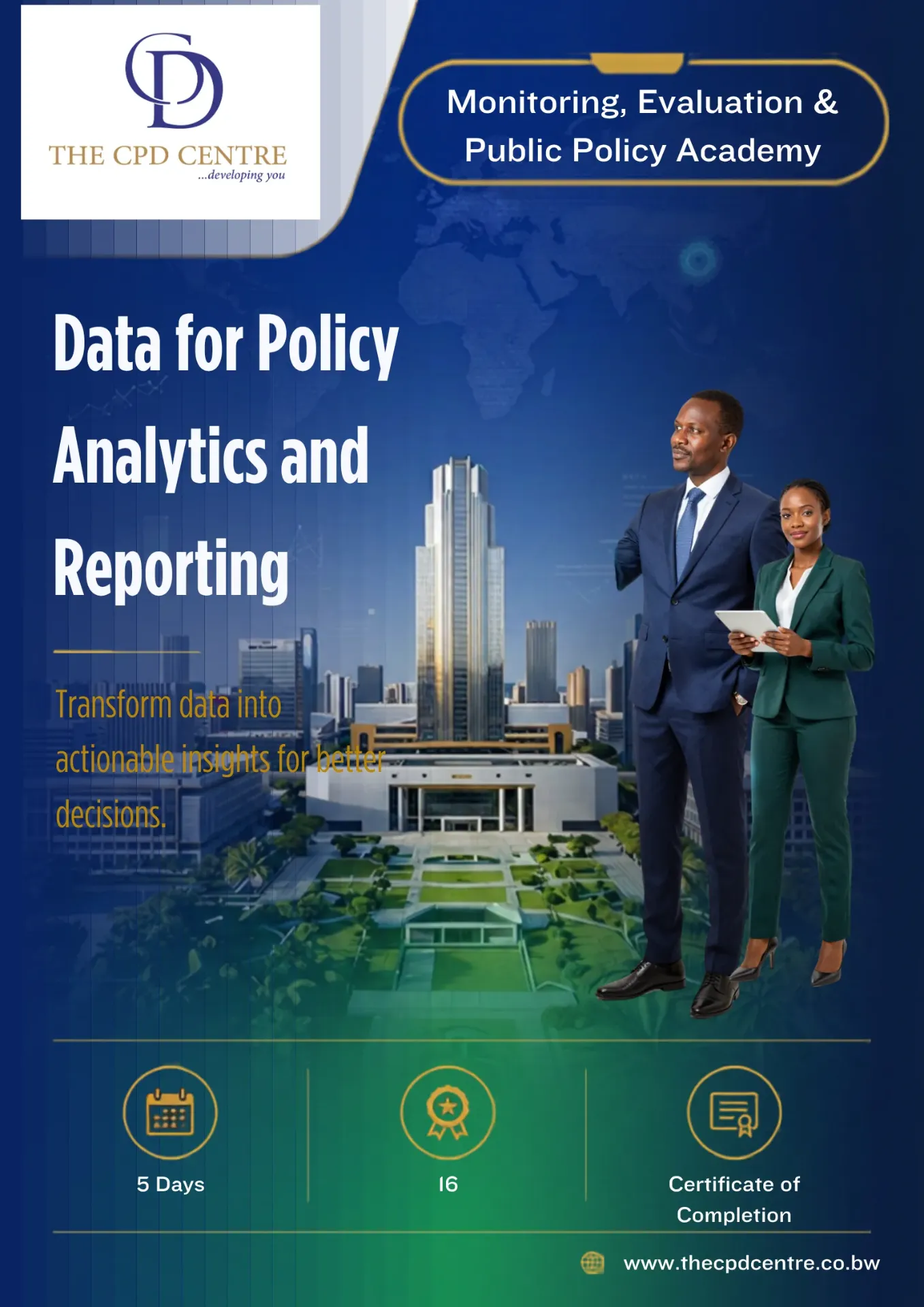 Data for Policy Analytics and Reporting