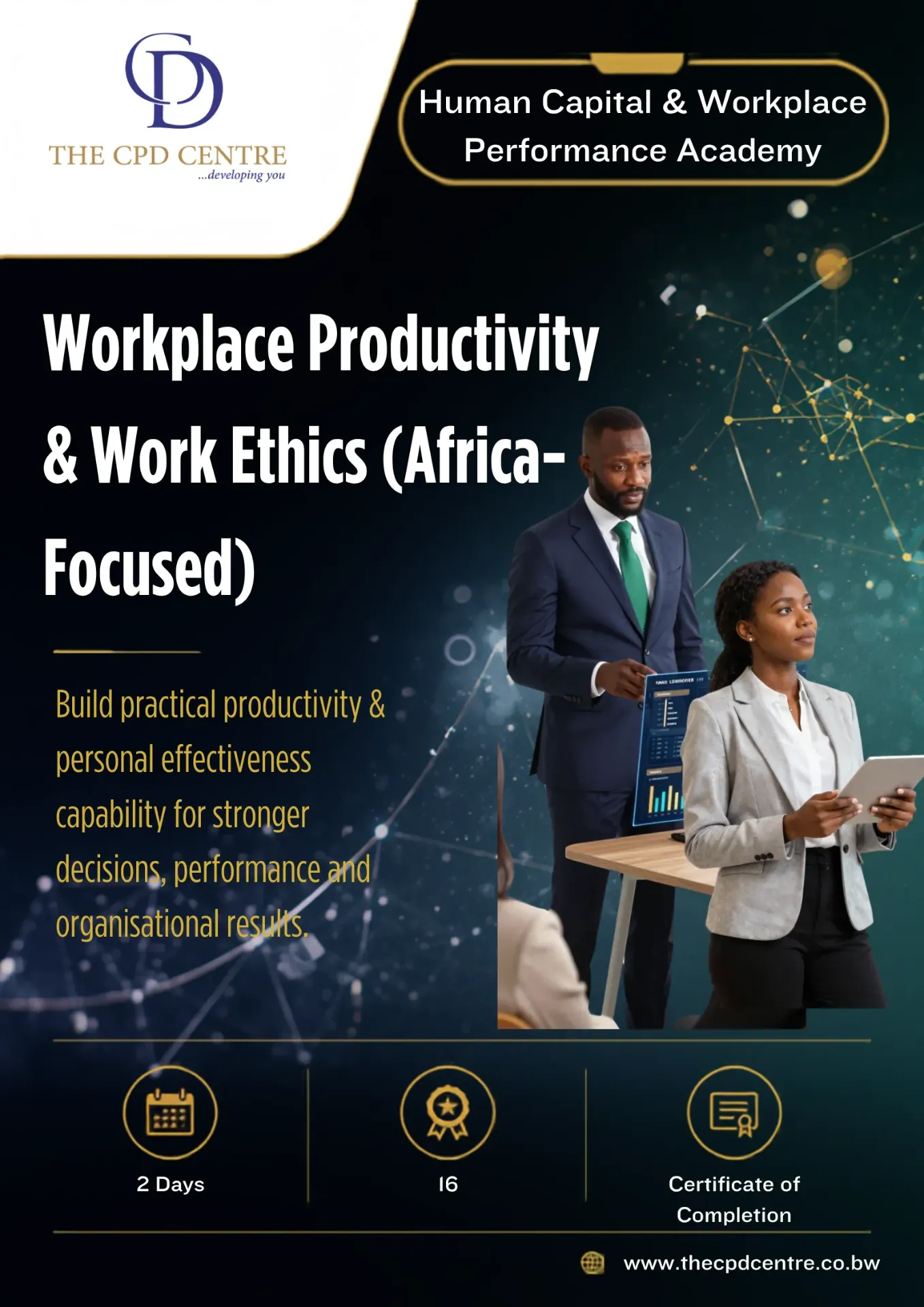 [HCW-PPE-001] Workplace Productivity & Work Ethics (Africa-Focused)