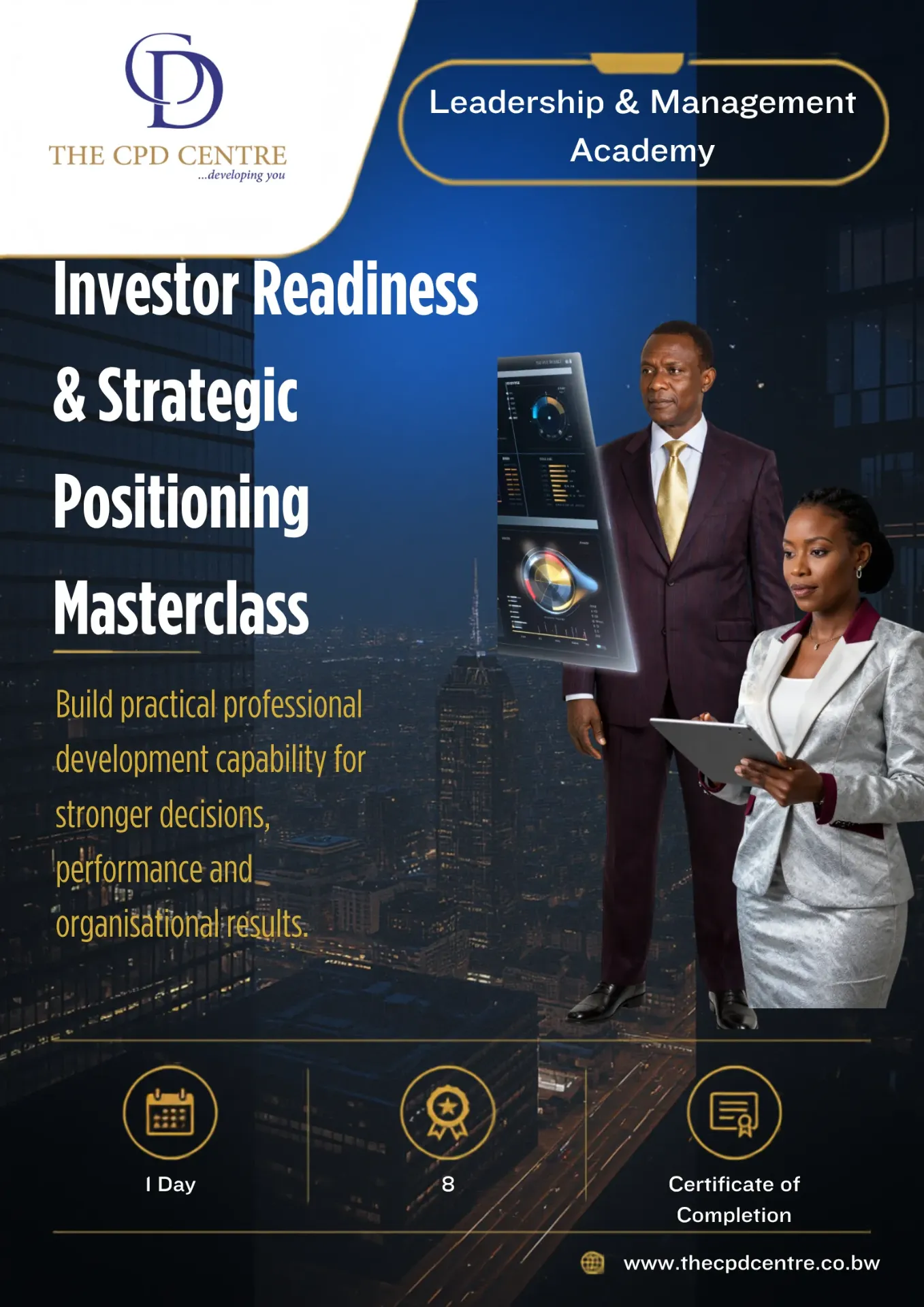 [LMA-PD-006] Investor Readiness & Strategic Positioning Masterclass